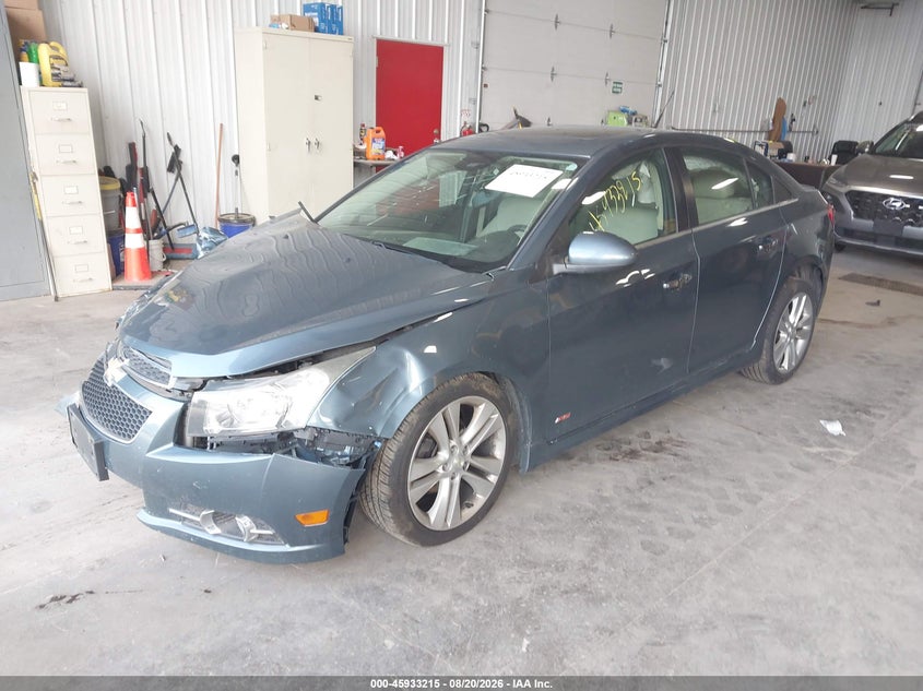 2012 Chevrolet Cruze, Удар спереду, IAAI, VIN 1G1PH5SC8C7341517 — фото 2