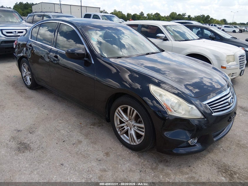 2010 INFINITI G37 auction photo 1