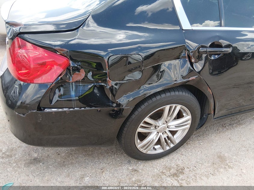 2010 INFINITI G37 auction photo 6