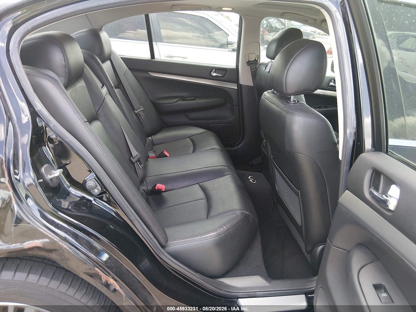 2010 INFINITI G37 auction photo 8