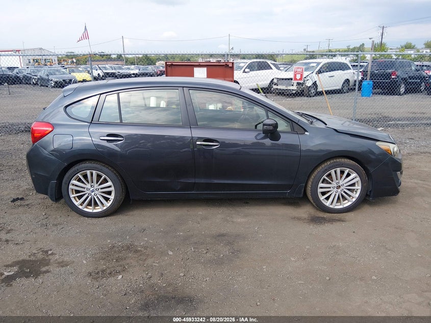 SUBARU IMPREZA 2015 VIN JF1GPAM61F8205132