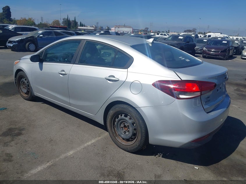 Vin: 3kpfk4a70he046079, lot: 46432370, kia forte lx 20173