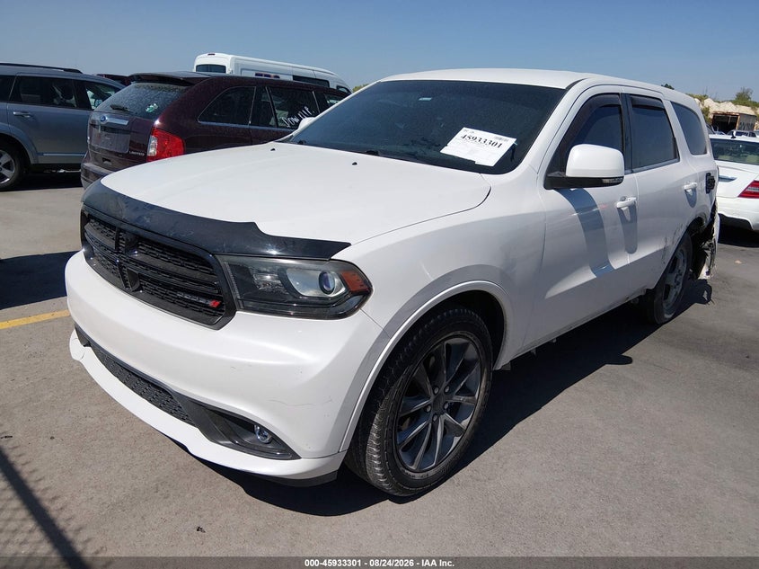 Vin: 1c4rdhdg2hc770910, lot: 46432426, dodge durango gt rwd 20172