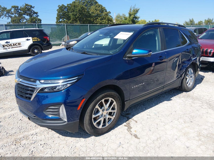 Vin: 3gnaxuev6nl169758, lot: 46432430, chevrolet equinox awd lt 20222