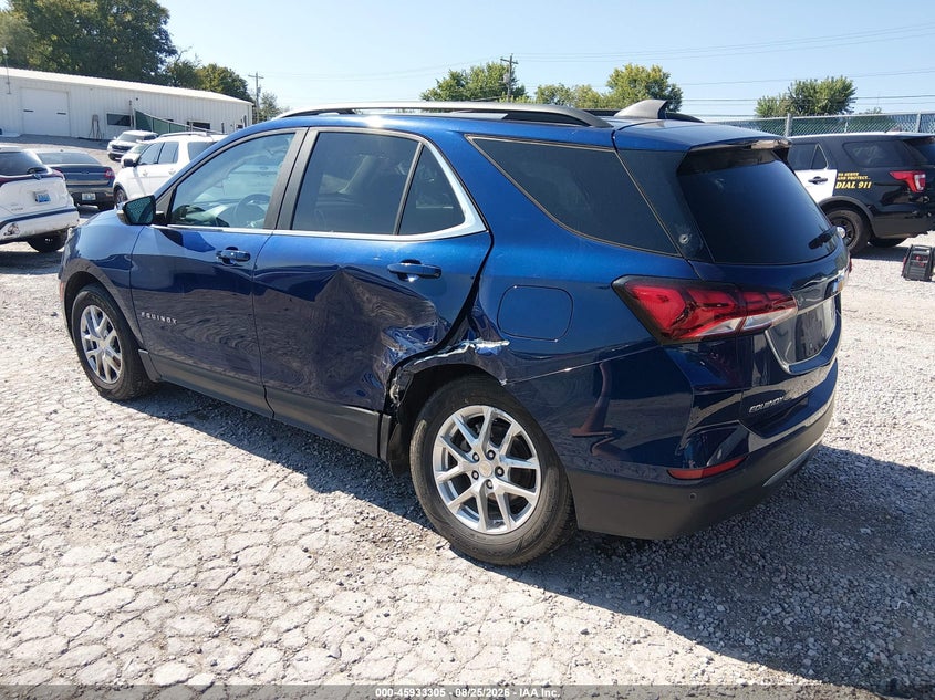 Vin: 3gnaxuev6nl169758, lot: 46432430, chevrolet equinox awd lt 20223