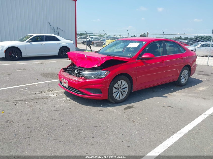 2019 Volkswagen Jetta, Удар спереду, IAAI, VIN 3VWC57BU4KM017100 — фото 2