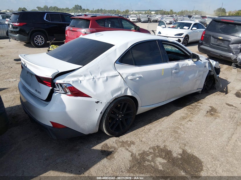 LEXUS IS 350 2014 VIN JTHBE1D26E5007877