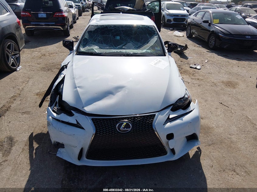 LEXUS IS 350 2014 VIN JTHBE1D26E5007877