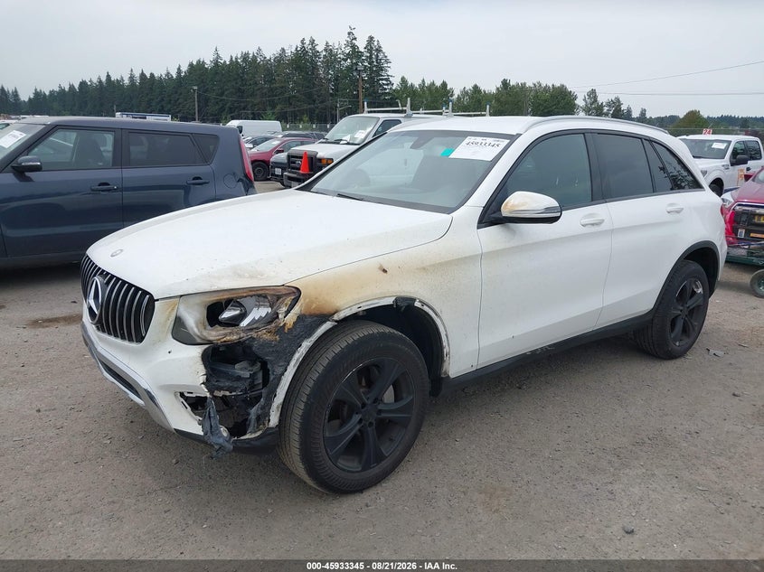 2016 Mercedes-Benz Glc 300, Внешний пожар, IAAI, VIN WDC0G4JB2GF070667 — фото 2