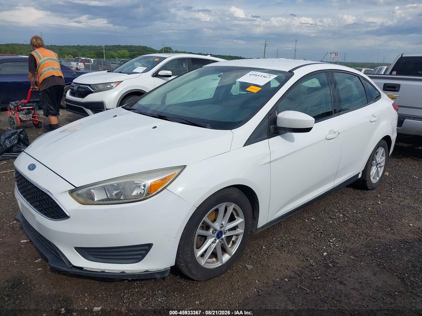 2018 Ford Focus, Повреждение двигателя, IAAI, VIN 1FADP3F20JL212216 — фото 2