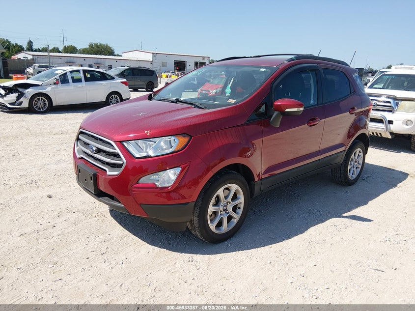 2022 Ford EcoSport, Град, IAAI, VIN MAJ6S3GL2NC462206 — фото 2