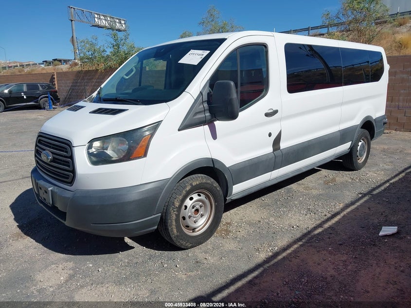 2016 FORD TRANSIT WAGON 3.7L V-6 DOHC, VVT, 275HP
