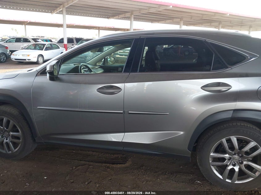 LEXUS NX 200T 2015 VIN JTJYARBZ6F2015001