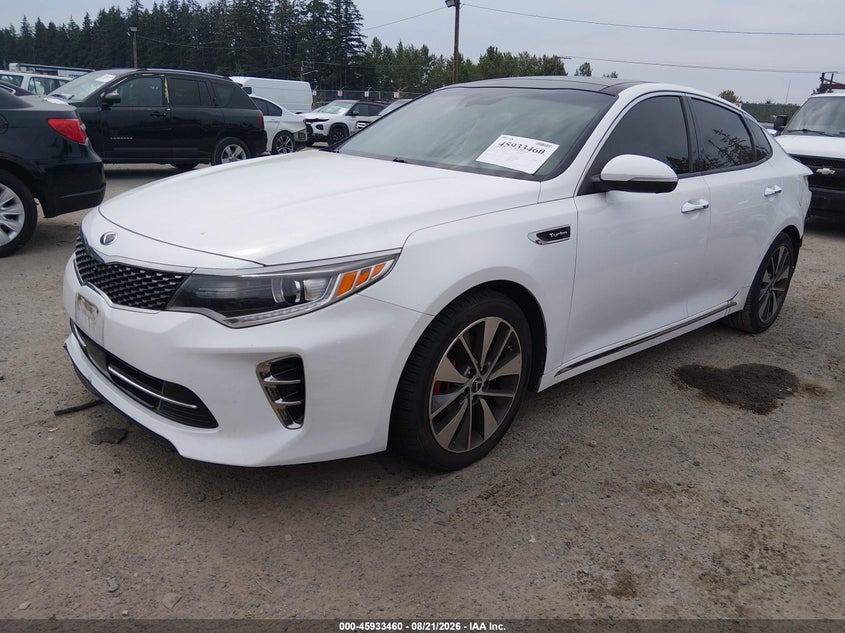 2016 Kia Optima, Удар сзади, IAAI, VIN 5XXGV4L26GG034893 — фото 2