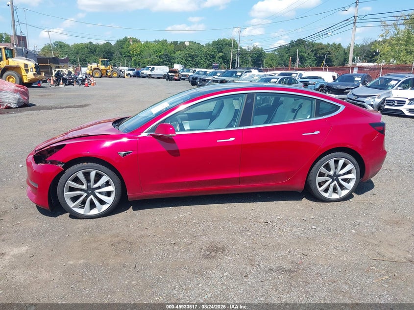 TESLA MODEL 3 2020 VIN 5YJ3E1EB1LF669107