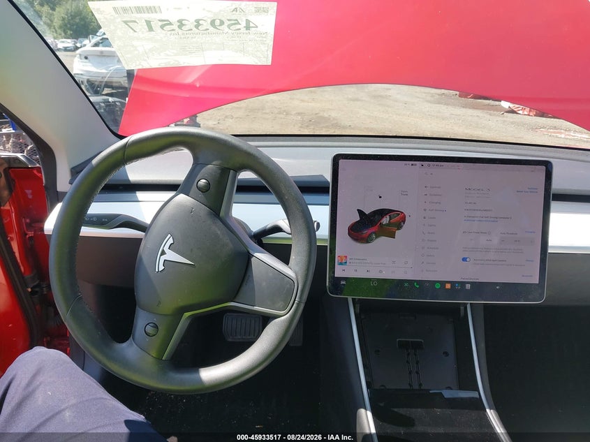 TESLA MODEL 3 2020 VIN 5YJ3E1EB1LF669107