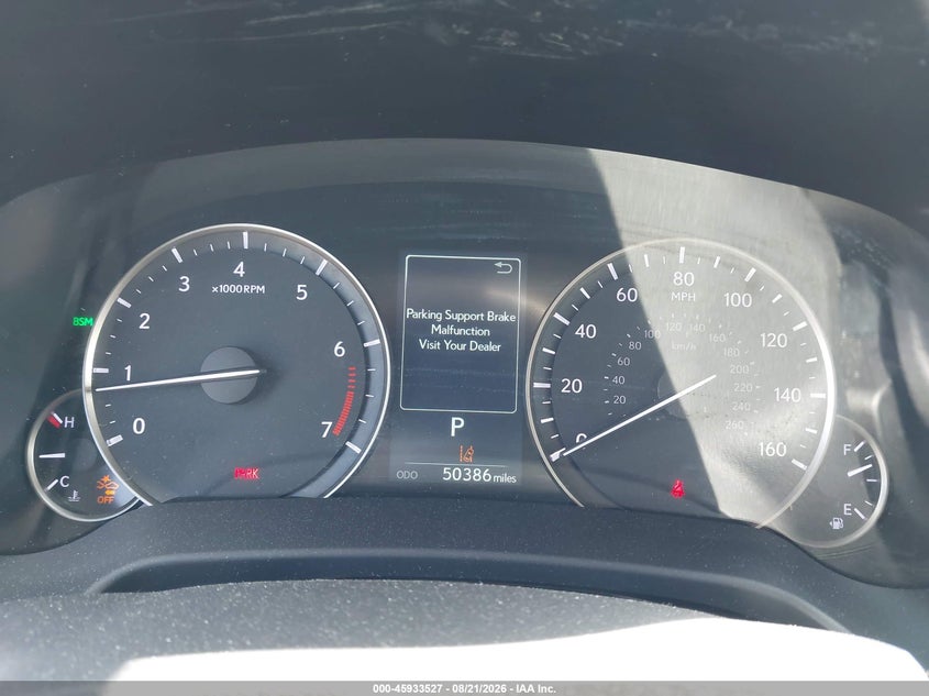 2020 LEXUS RX 350 auction photo 7