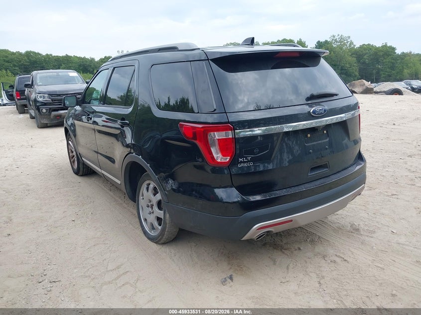 2017 FORD EXPLORER auction photo 3