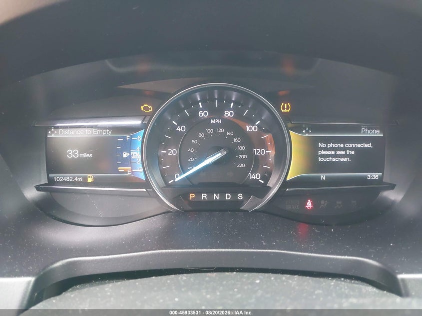 2017 FORD EXPLORER auction photo 7
