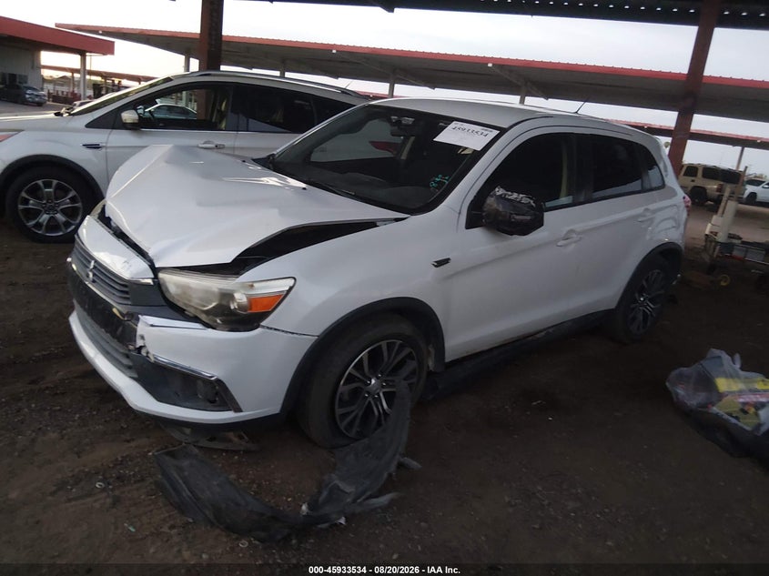 2016 Mitsubishi Outlander, Front End, IAAI, VIN JA4AP3AW8GZ049404 — photo 2