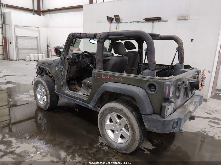 2015 JEEP WRANGLER auction photo 3