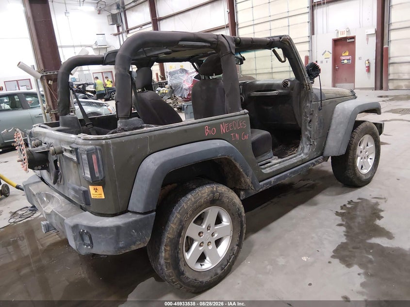 2015 JEEP WRANGLER auction photo 4