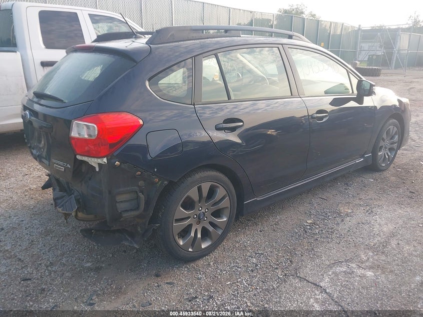 Vin: jf1gpat6xfg200566, lot: 46432665, subaru impreza 2.0i sport premium 20154