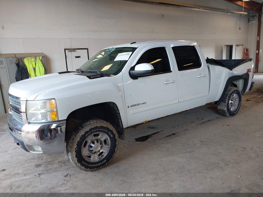 2009 Chevrolet Silverado, Стихія, IAAI, VIN 1GCHK63KX9F191157 — фото 2