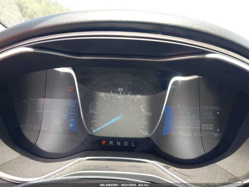 2017 FORD FUSION HYBRID auction photo 7