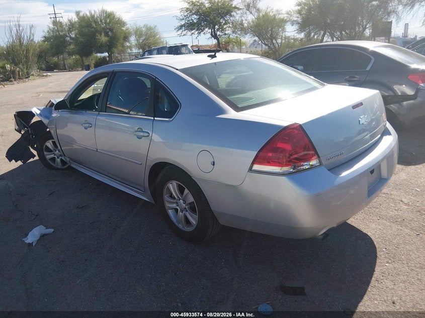 Vin: 2g1wa5e39d1178628, lot: 46432699, chevrolet impala ls 20133