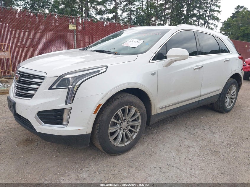 2018 Cadillac XT5, Удар сзади, IAAI, VIN 1GYKNCRS2JZ101547 — фото 2