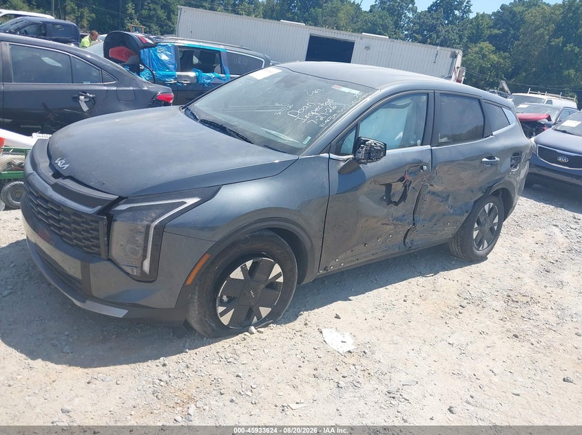 2026 Kia Sportage Hybrid Lx, All Over, IAAI, VIN KNDPU3DG2T7310514 — photo 2