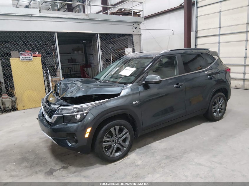 2022 Kia Seltos, Front End, IAAI, VIN KNDEUCAA6N7313443 — photo 2