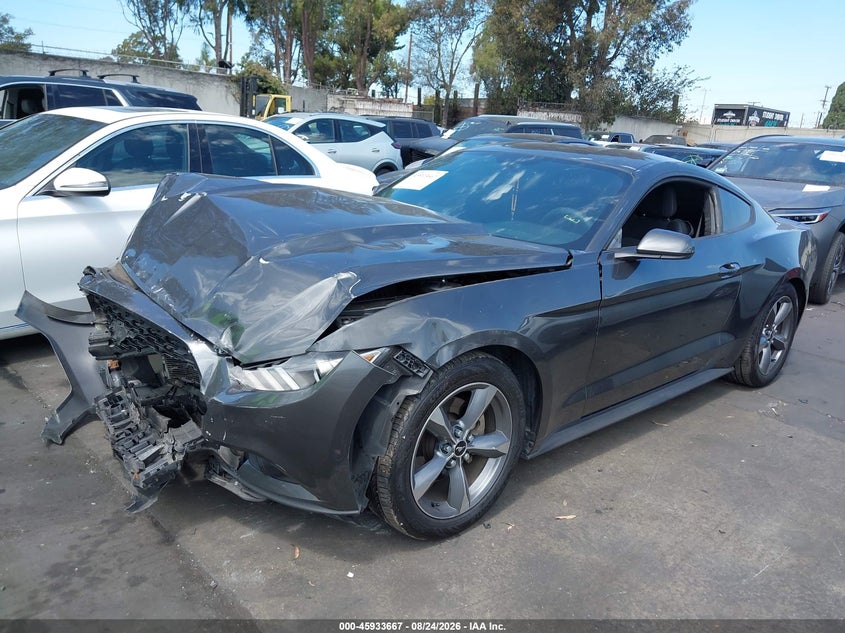 2016 Ford Mustang, Front End, IAAI, VIN 1FA6P8AM4G5328028 — photo 2