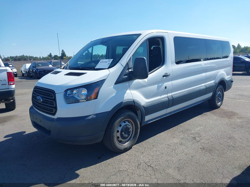 Vin: 1fbzx2zm8jkb42983, lot: 46432802, ford transit-350 xl 20182