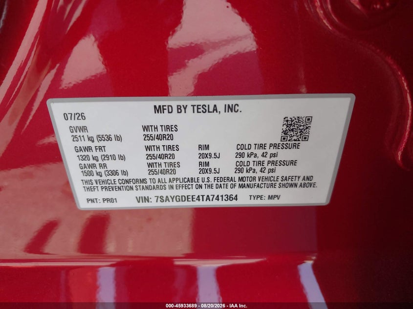 TESLA MODEL Y - zdjęcie 9