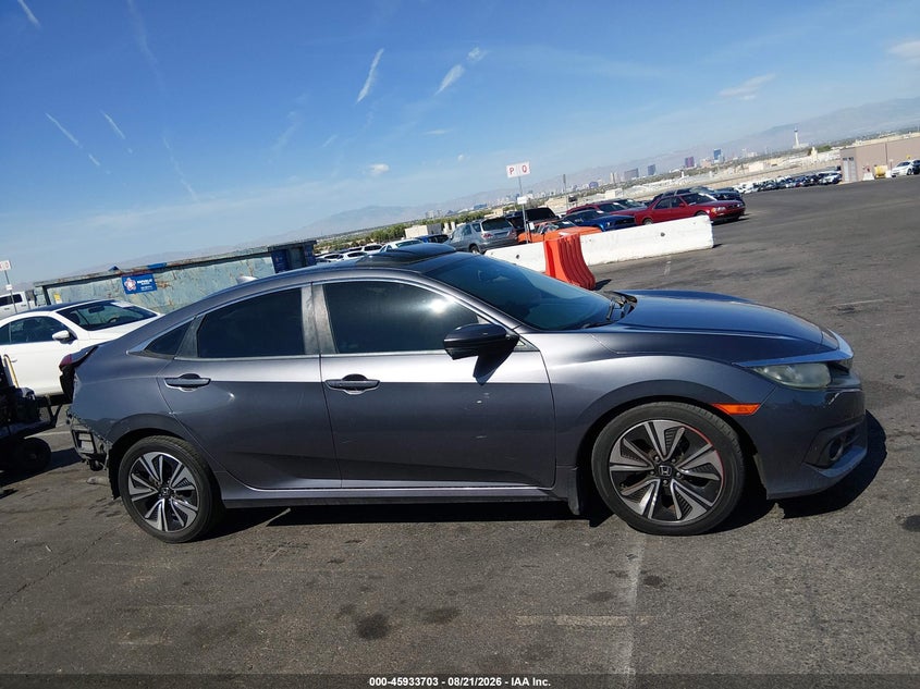 2016 HONDA CIVIC SEDAN 1.5L I-4 DI, DOHC, VVT, TURBO, 174HP