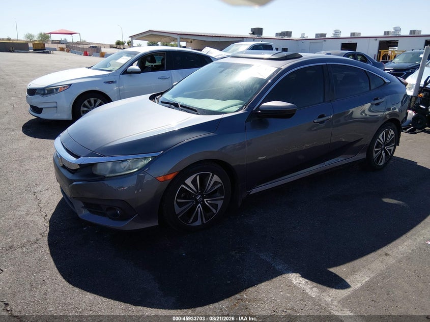 2016 HONDA CIVIC SEDAN 1.5L I-4 DI, DOHC, VVT, TURBO, 174HP