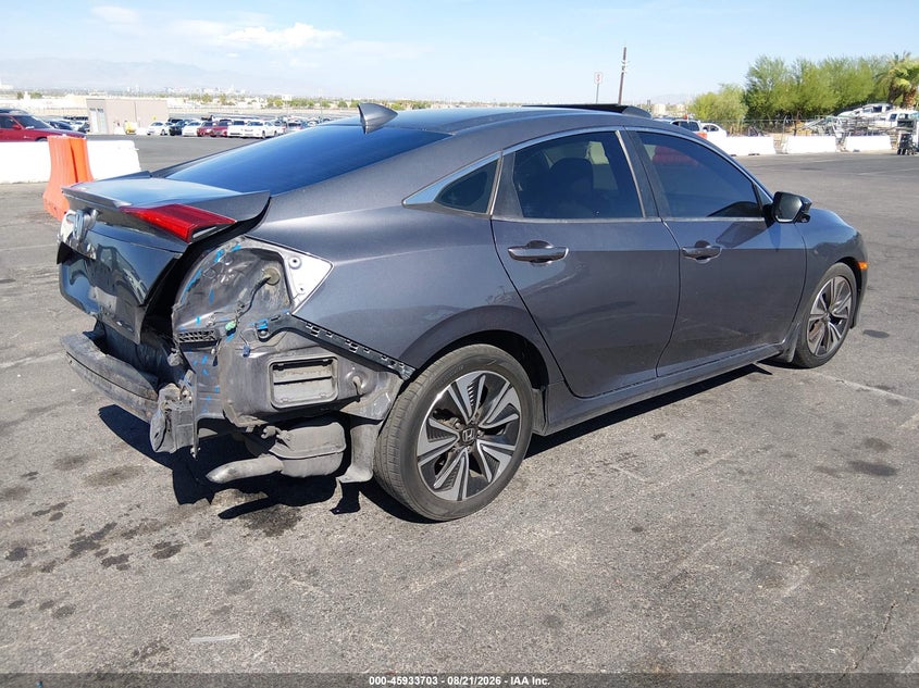 2016 HONDA CIVIC SEDAN 1.5L I-4 DI, DOHC, VVT, TURBO, 174HP