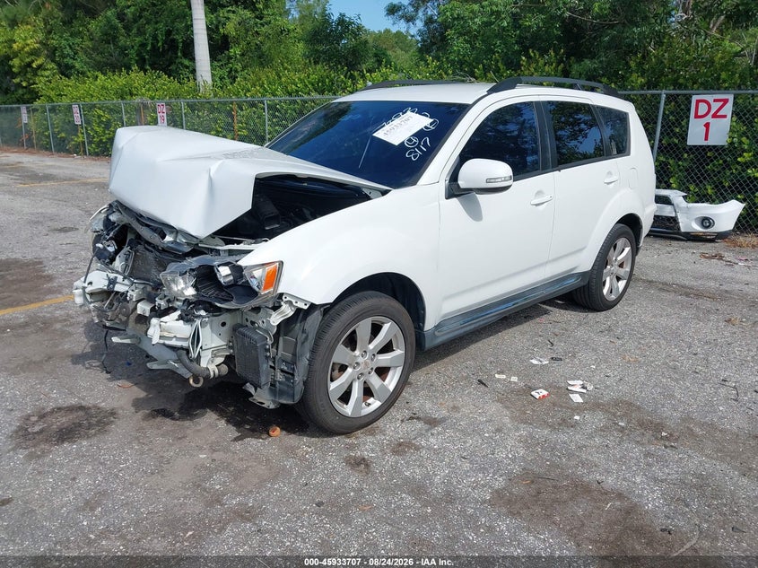 2010 MITSUBISHI OUTLANDER — zdjęcie 2