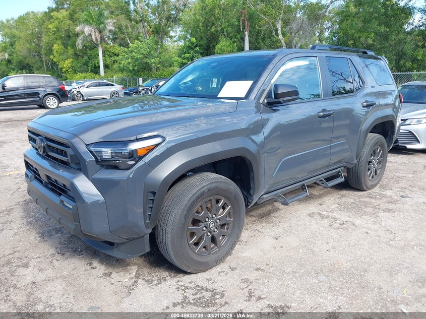 2026 Toyota 4Runner, Rear, IAAI, VIN JTEVA5BRXT5085587 — photo 2