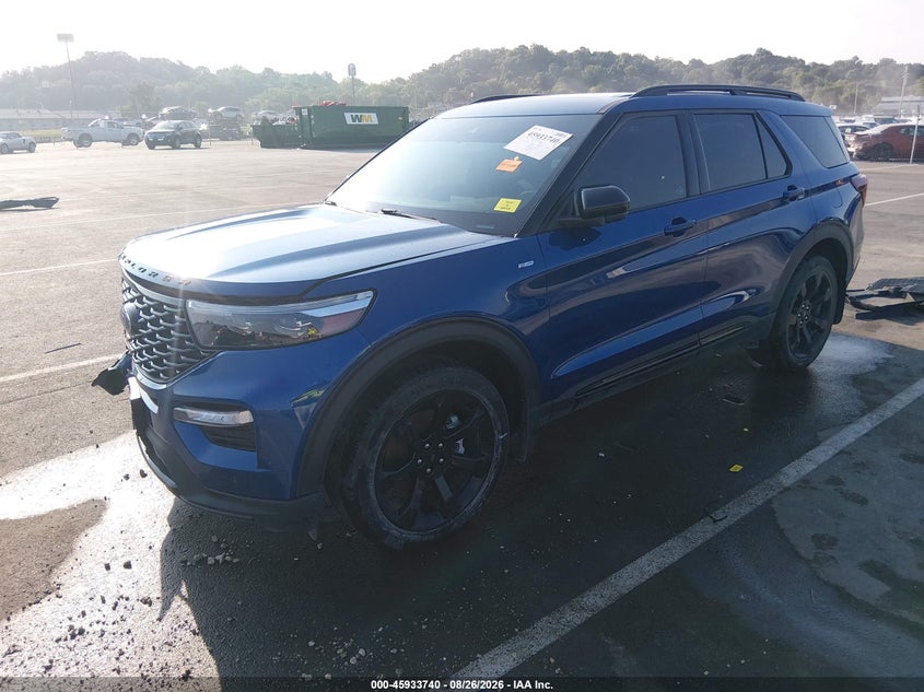 2023 Ford Explorer, Front End, IAAI, VIN 1FMSK8KHXPGA08379 — photo 2