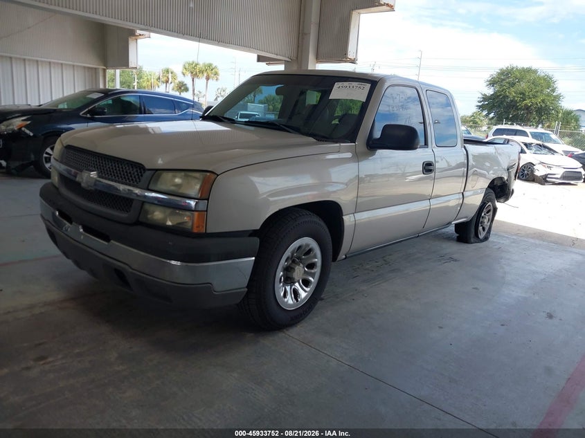 2005 Chevrolet Silverado, Left Rear, IAAI, VIN 1GCEC19X75Z305615 — photo 2