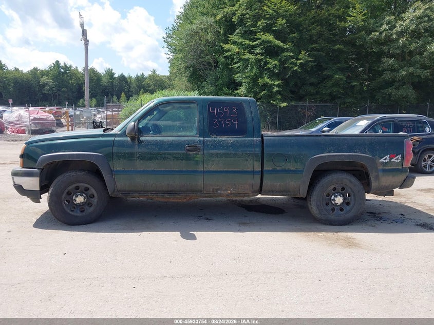2006 CHEVROLET SILVERADO PICKUP 4.8L V-8 285HP