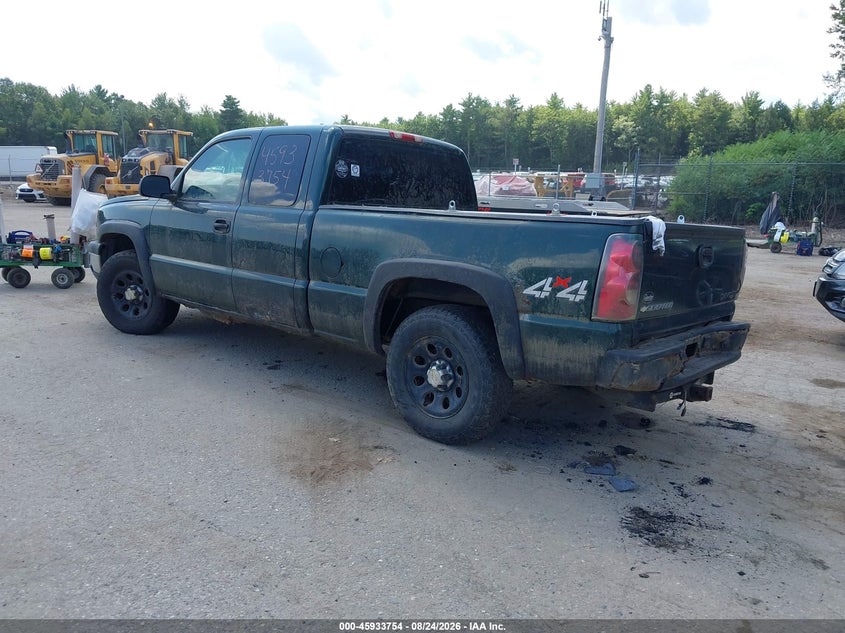 2006 CHEVROLET SILVERADO PICKUP 4.8L V-8 285HP