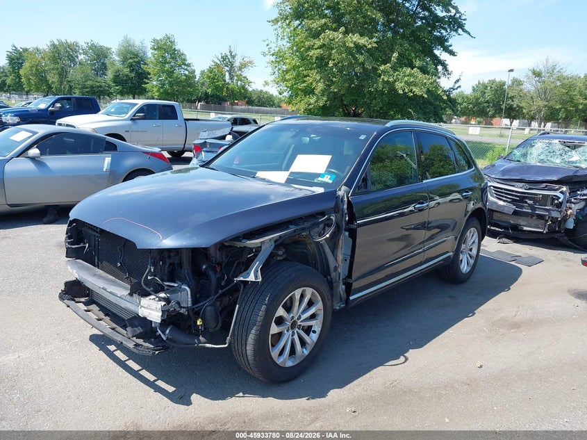 2016 Audi Q5, Удар спереди, IAAI, VIN WA1L2AFP7GA015515 — фото 2