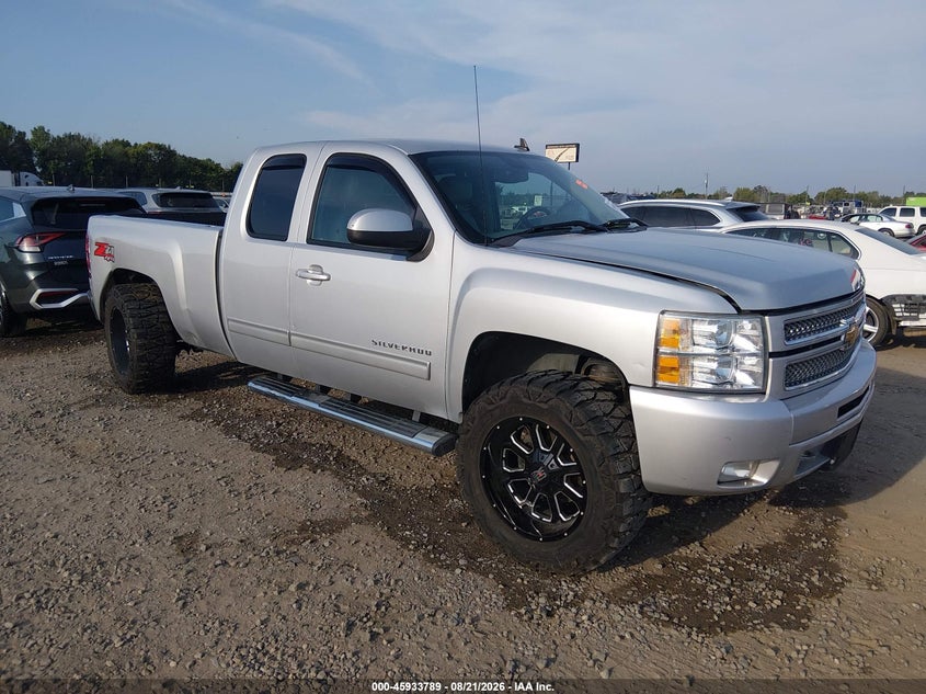 2013 Chevrolet Silverado 1500 Ltz, Удар сзади, IAAI, VIN 1GCRKTE79DZ107574