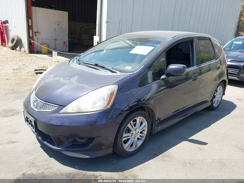 2010 Honda Fit, Удар ззаду, IAAI, VIN JHMGE8H46AC031547 — фото 2