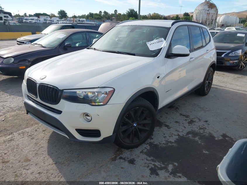 2015 BMW X3 SPORT UTILITY VEHICLE 2.0L I-4 DI, DOHC, VVT, TURBO, 240HP