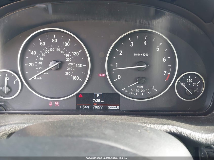 2015 BMW X3 SPORT UTILITY VEHICLE 2.0L I-4 DI, DOHC, VVT, TURBO, 240HP